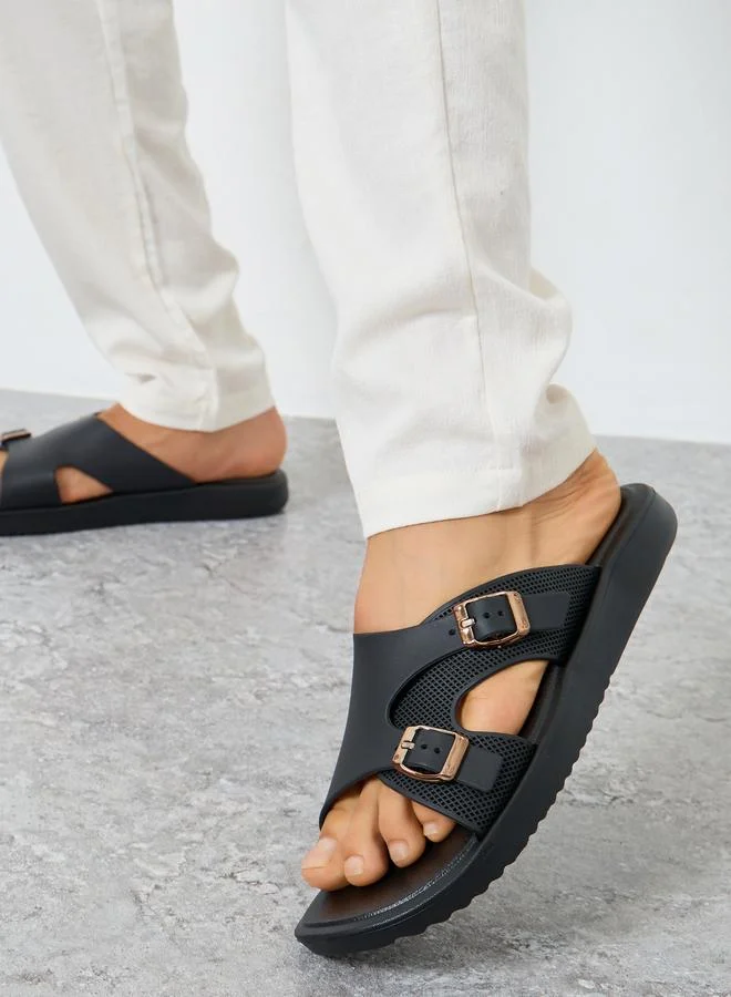 ستايلي صندل برباط قابل للتعديل مع حزام